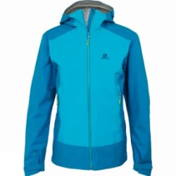 Salomon Womens La Cote Stretch 2.5L Jacket Enamel Blue/Blue Bird